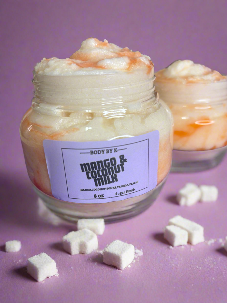 Mango & Coconut  Milk 🥥 🥛Body Scrub