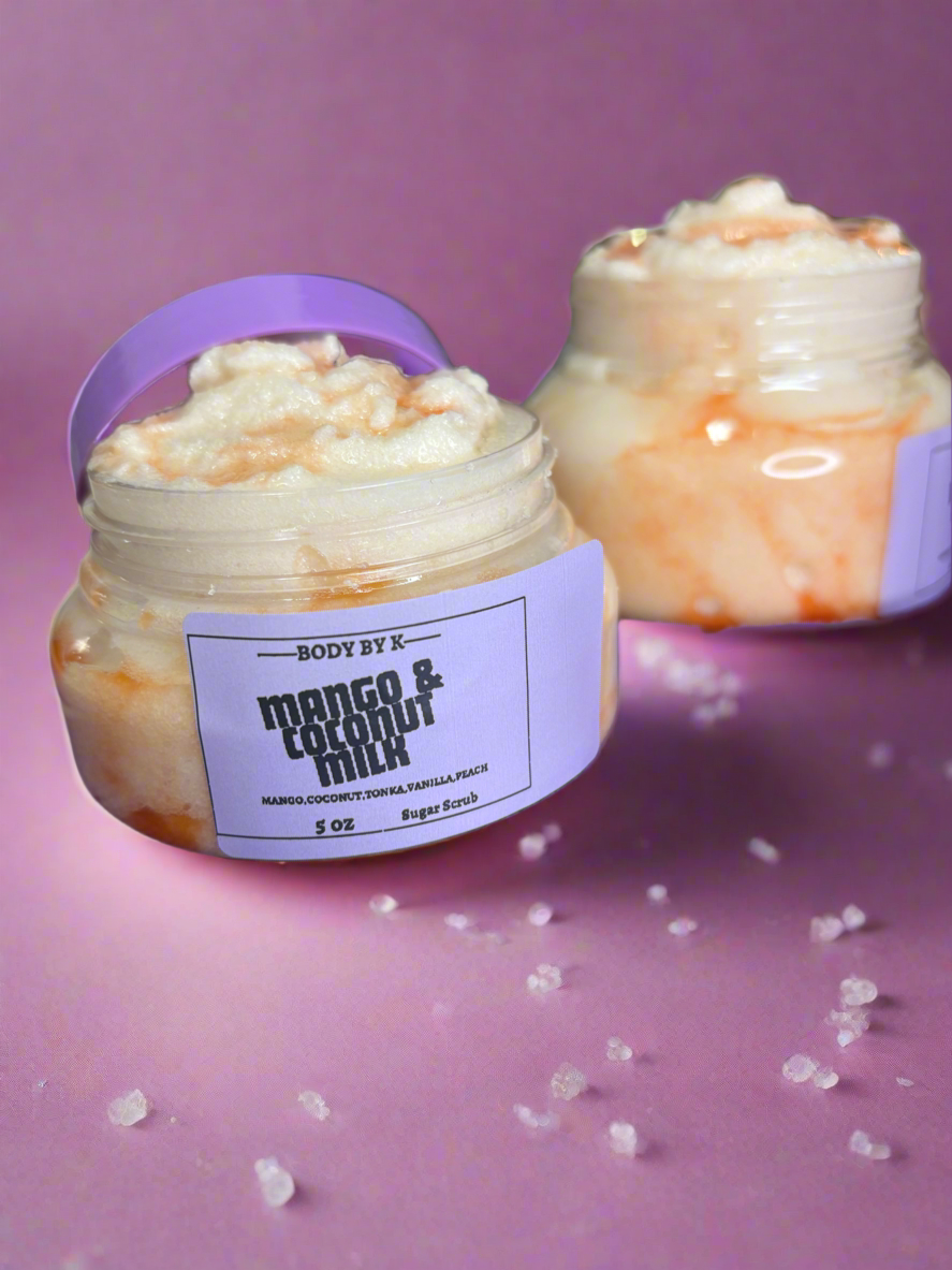 Mango & Coconut  Milk 🥥 🥛Body Scrub