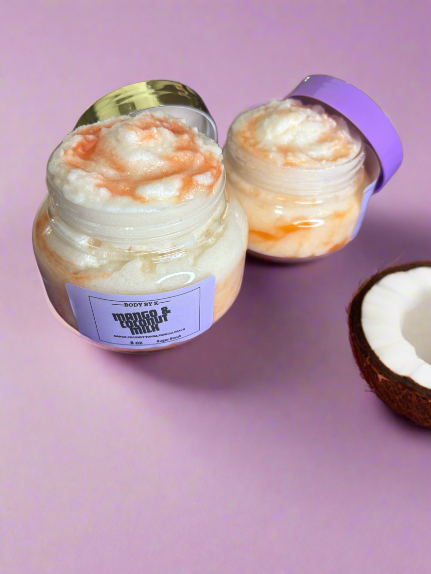 Mango & Coconut  Milk 🥥 🥛Body Scrub