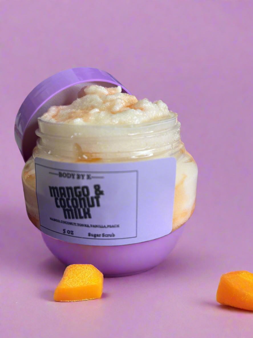 Mango & Coconut  Milk 🥥 🥛Body Scrub