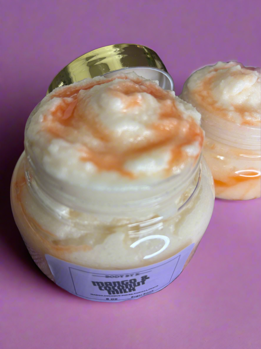 Mango & Coconut  Milk 🥥 🥛Body Scrub