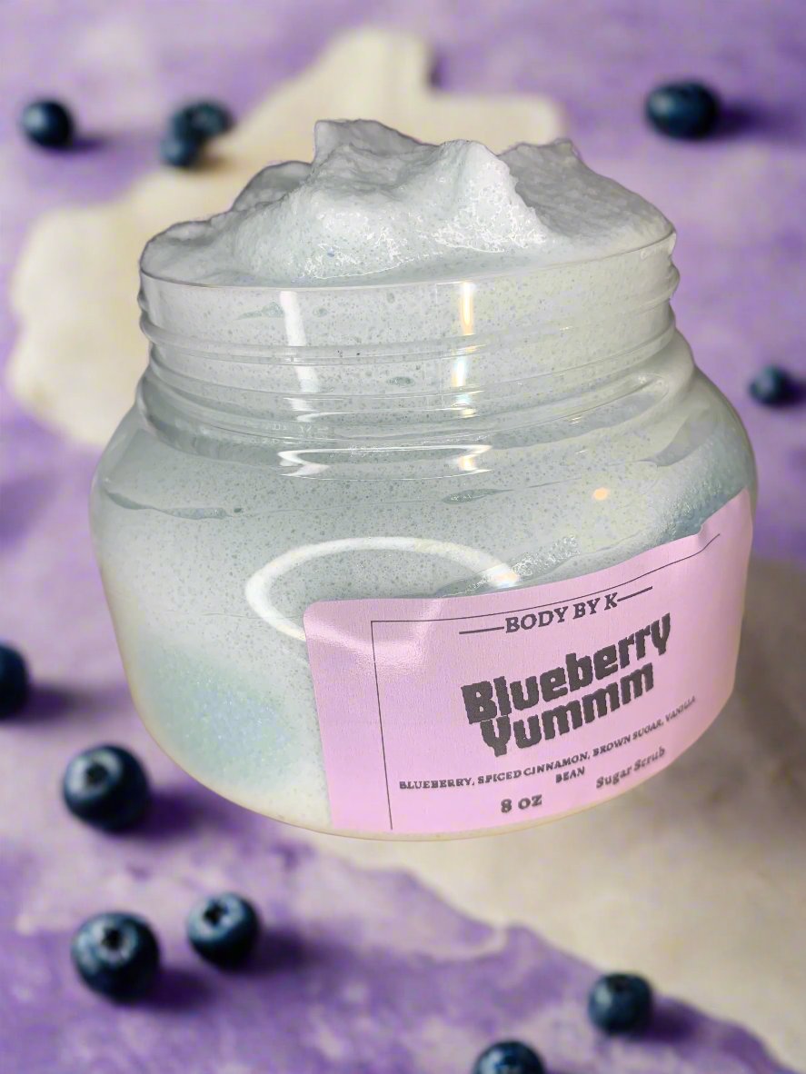 Blueberry Yummm🫐💙 Sugar Scrub